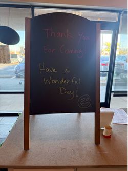 Chalk board