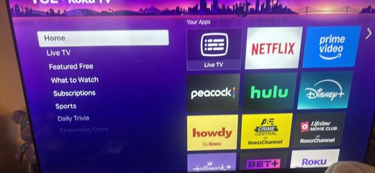 43” tv