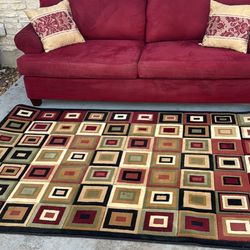 Beautiful Couch And Rug 
