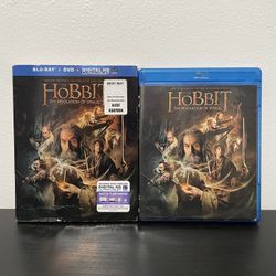 The Hobbit Desolation Of Smaug DVD ONLY w/ Bonus Disc LOTR Lord Rings Slipcover