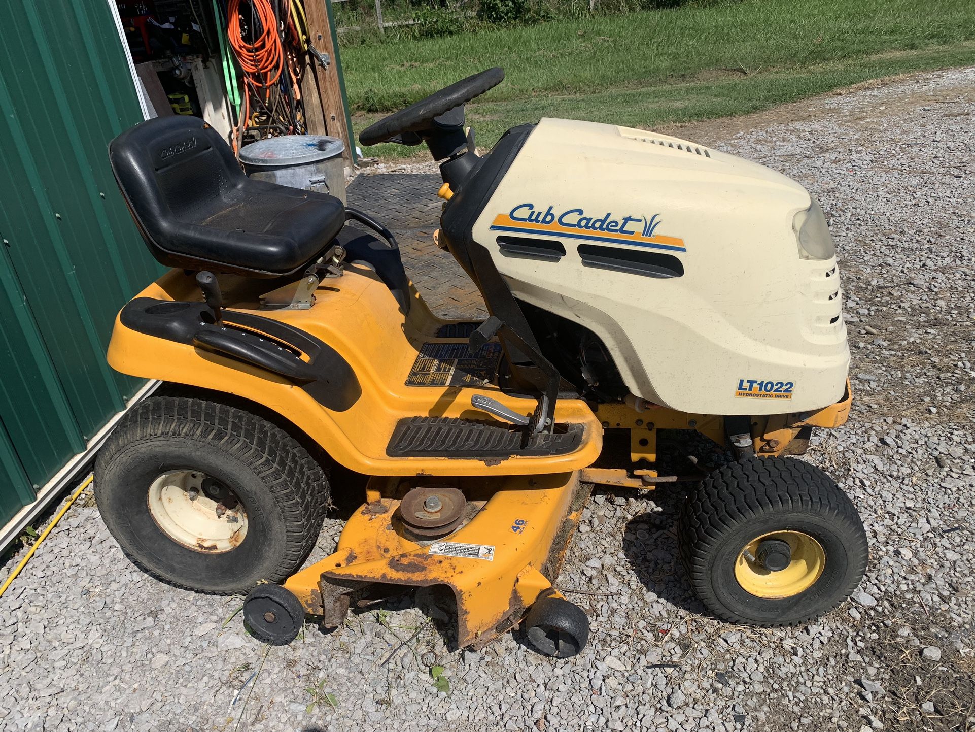 Cub cadet lt1022 for sale sale