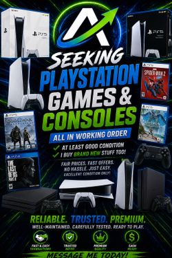 Buying PlayStation Consoles & Games 🎮 | PS5, PS4 & More | Fast Offers