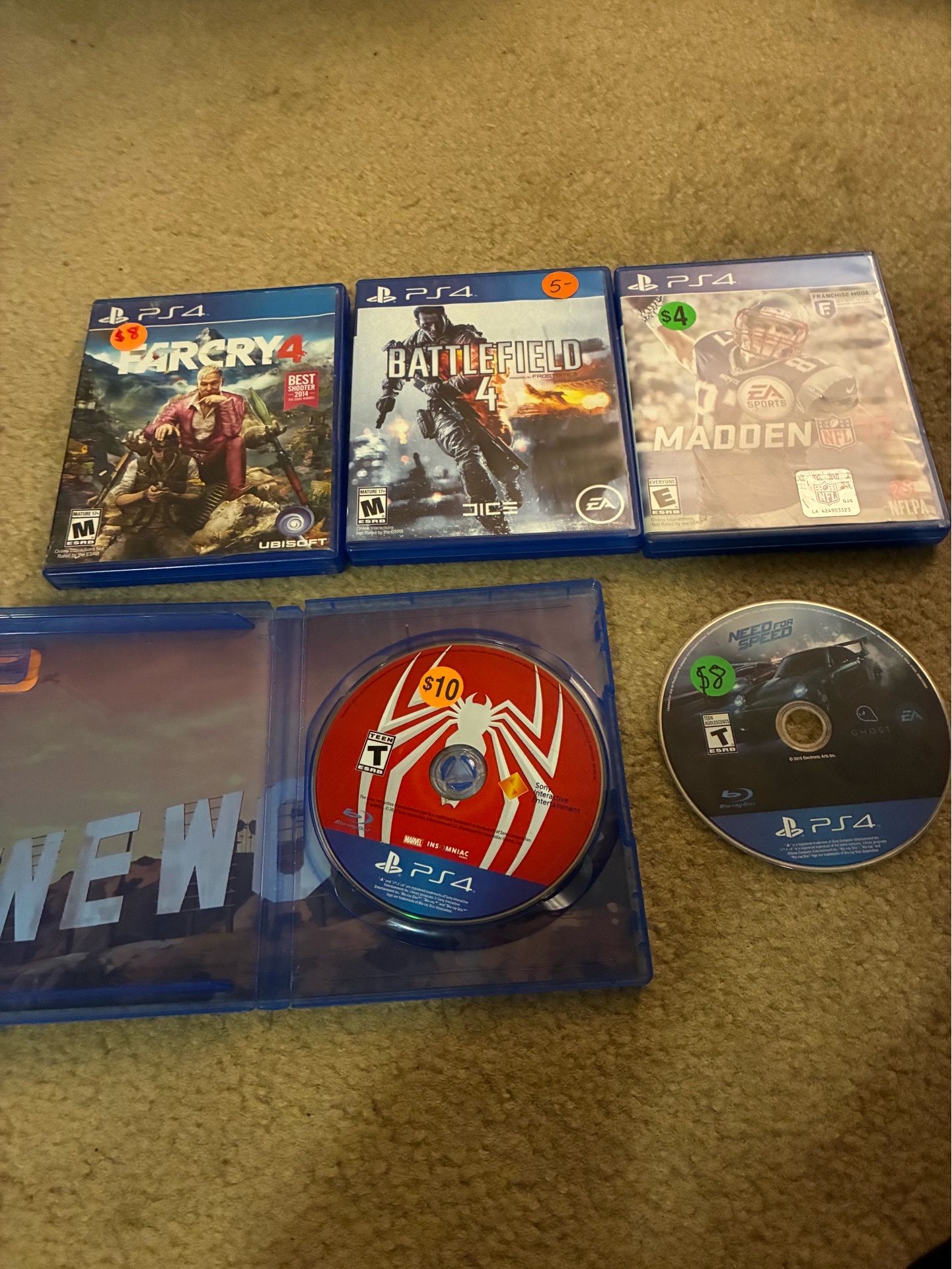 PS4 games