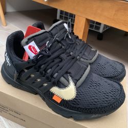 Nike Offwhite Presto (black) Size 10