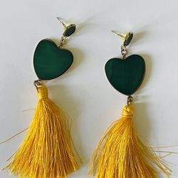 Earrings Yellow