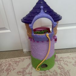 DISNEY PRINCESS TANGLED RAPUNZEL  PLAY SET TOWER HOUSE 