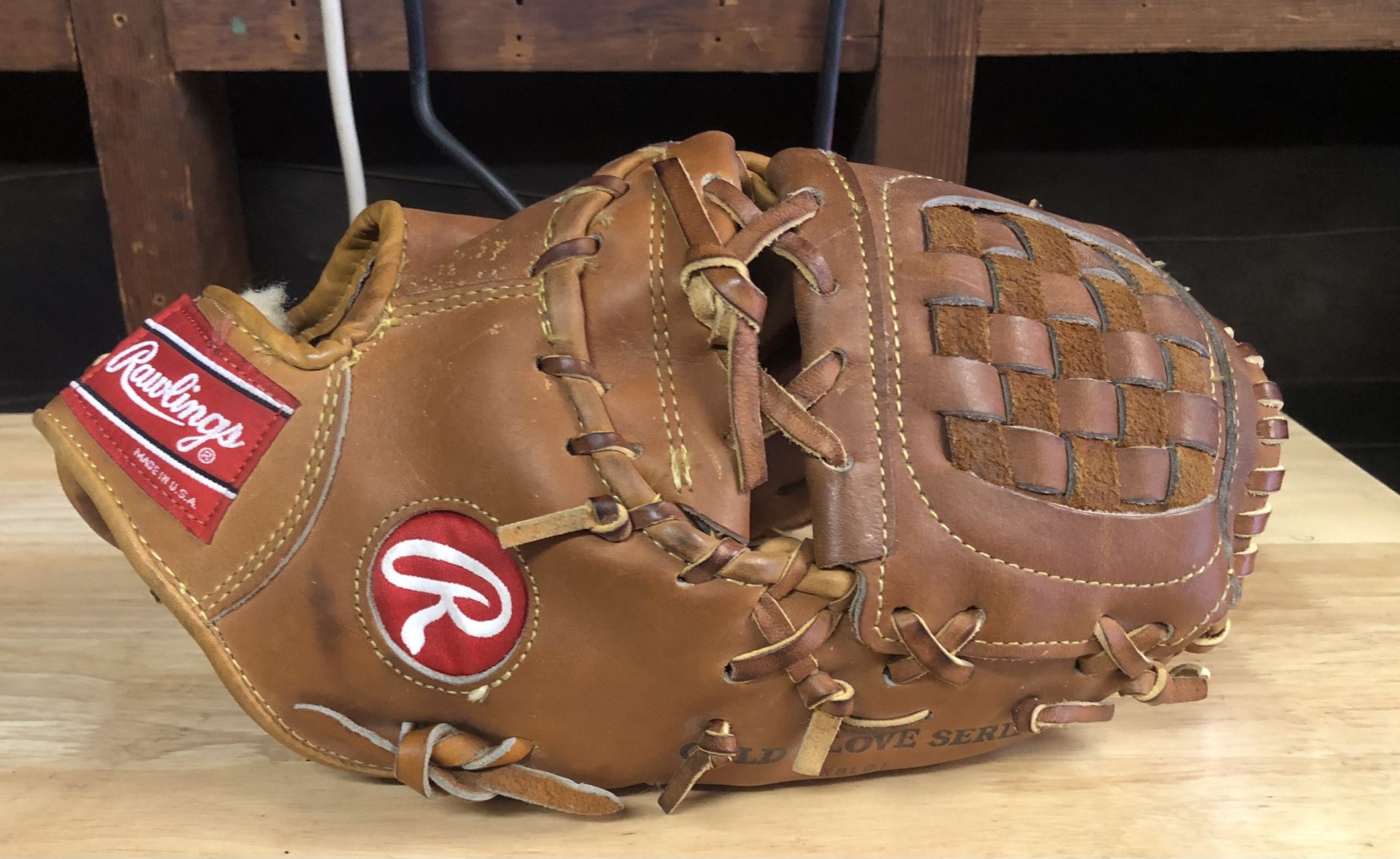 Vintage Rawlings Heart Of The Hide Made In USA 13” First Base Glove Model Pro DC - RHT