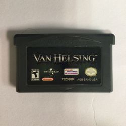 Van Helsing Nintendo Game Boy Advanced Game Cartridge (used)