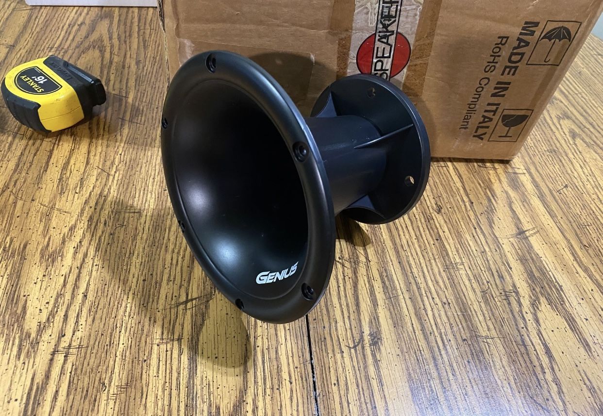 New Genius Audio 4 Bolt Horn Trumpet Lens $15 Each (plastic)