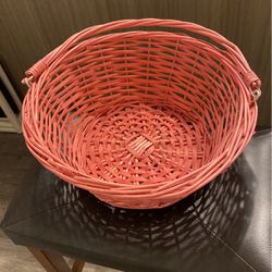 Pink Medium Sized Basket 