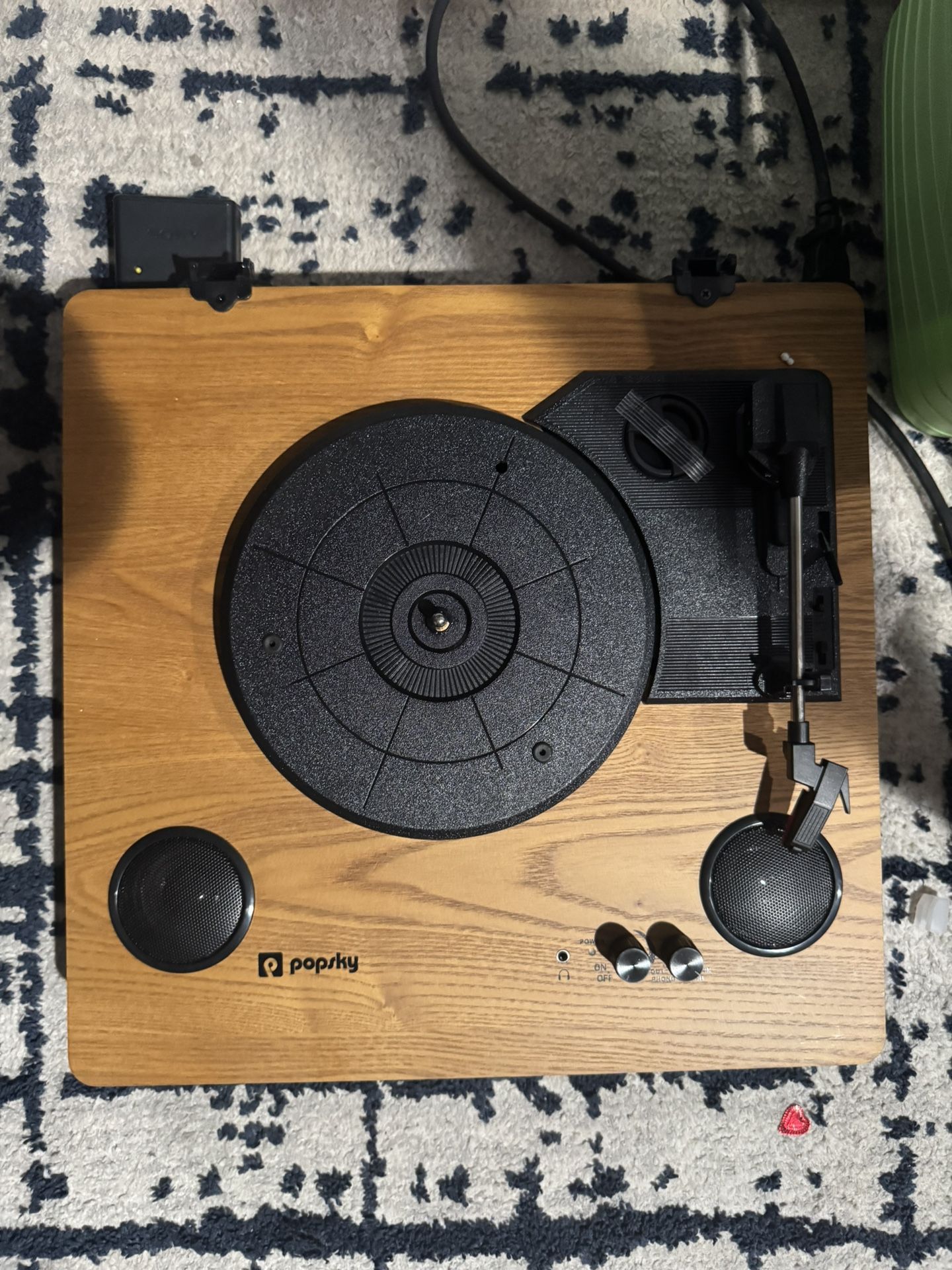 Popsky vinyl Player & Bluetooth Speaker