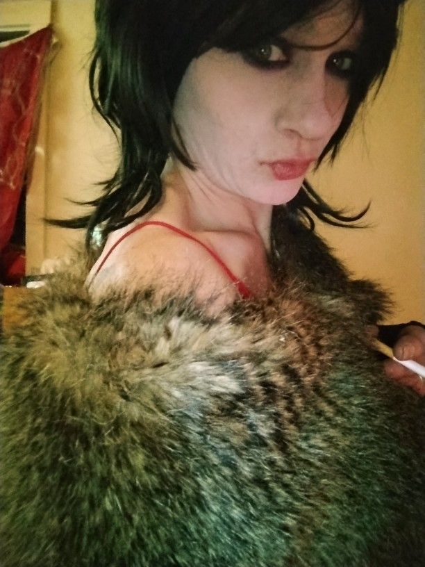 Faux Fur Shoulder Jacket