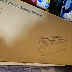 Ottoman Black New In Box