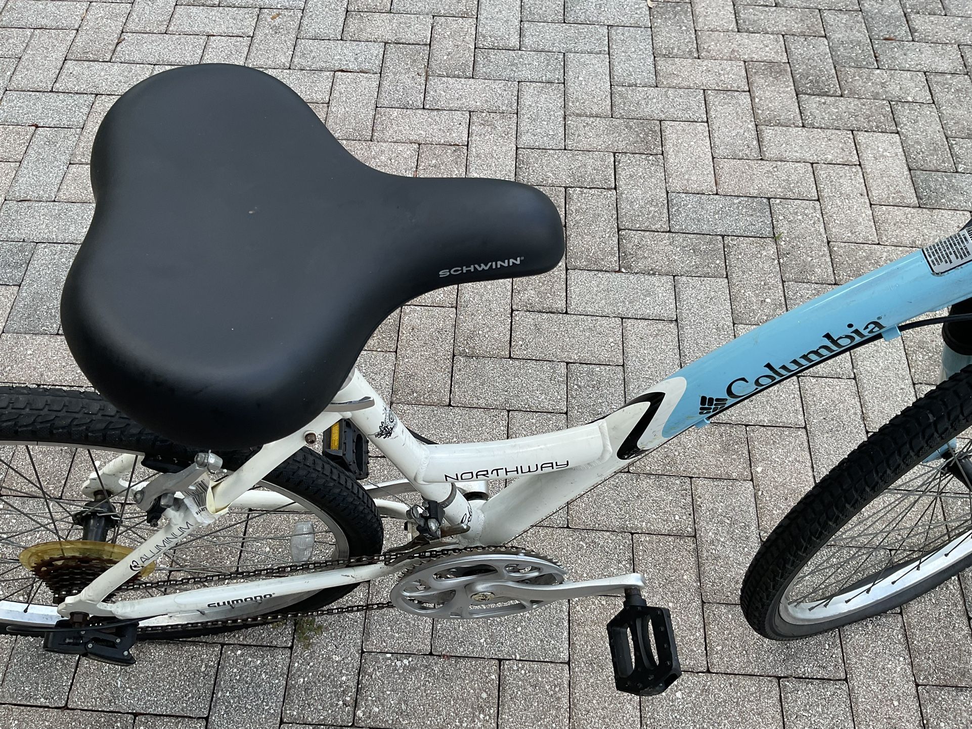 Columbia Northway Bicycle 6061 Aluminum with new seat 26” Tires