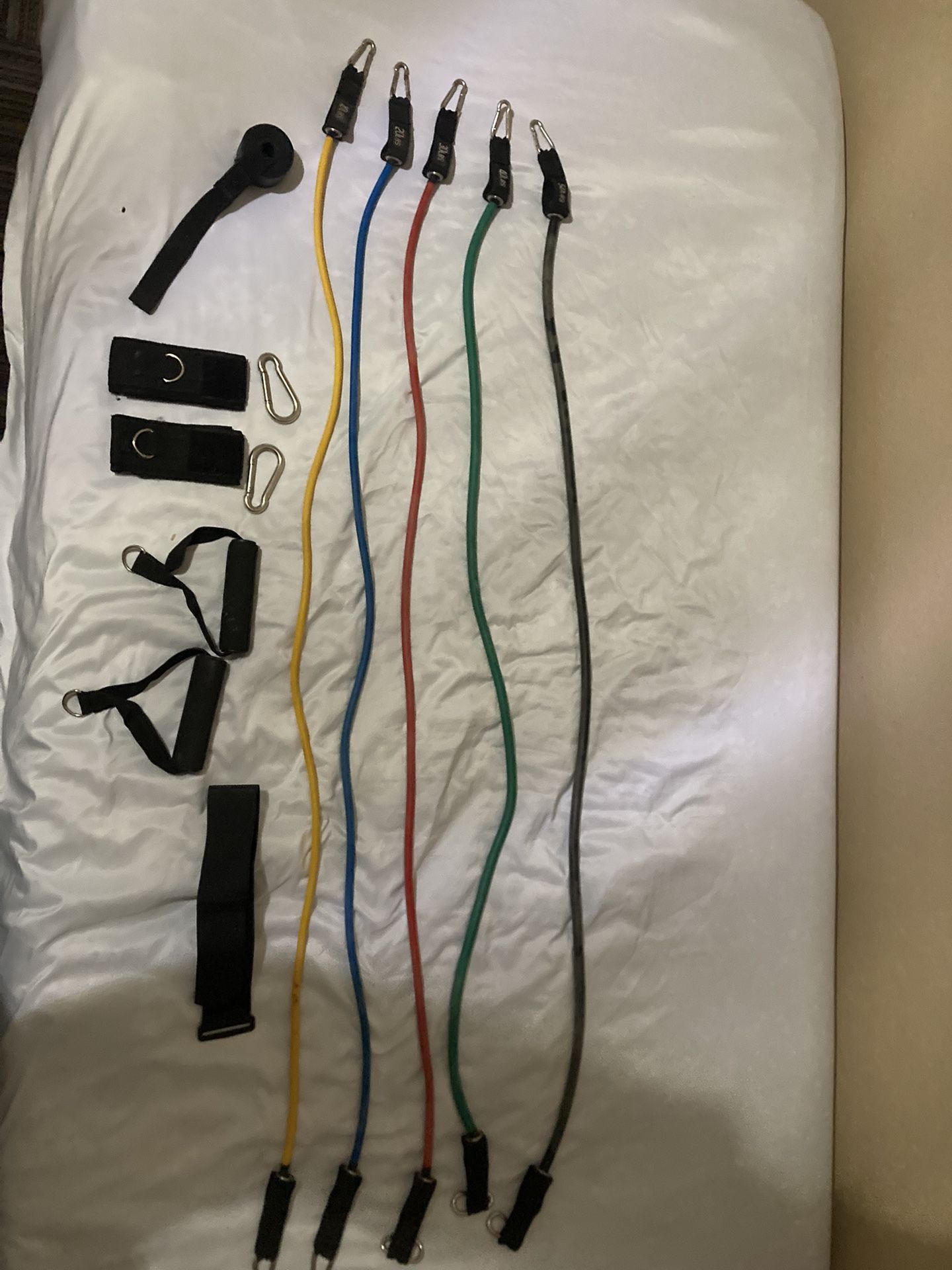 Resistant bands set for training