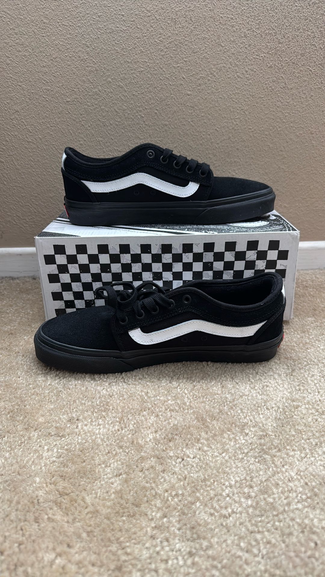 Chukka Low Sidestripe Vans Size 8