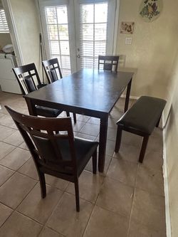 Ashley Bridson 6-Piece Dining Set - D383-325 $425 OBO