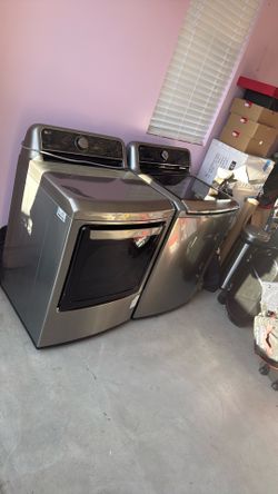 LG washer and dryer