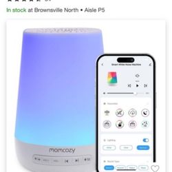 Momcozy Night Light & Sound Machine