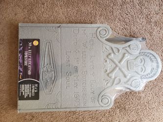 Hocus Pocus Billy Butcherson Tombstone Halloween decoration