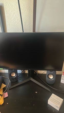 Xbox Series S with a 1TB hard drive and a LG UltraGear 27” gaming  monitor