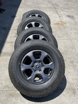 New 255-75-17 Rims And Tires 