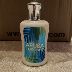 RARE Bath And Body Works Aruba Coconut Lotion