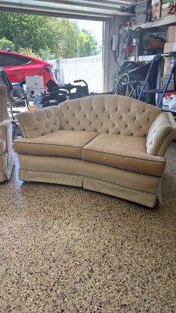 Chair and loveseat