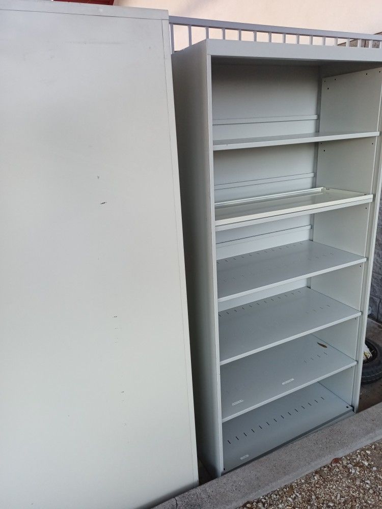 Metal Shelving Unit