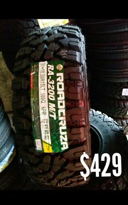 Las 4 llantas nuevas