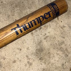 Vintage Jose Canseco THUMPER Baseball Bat