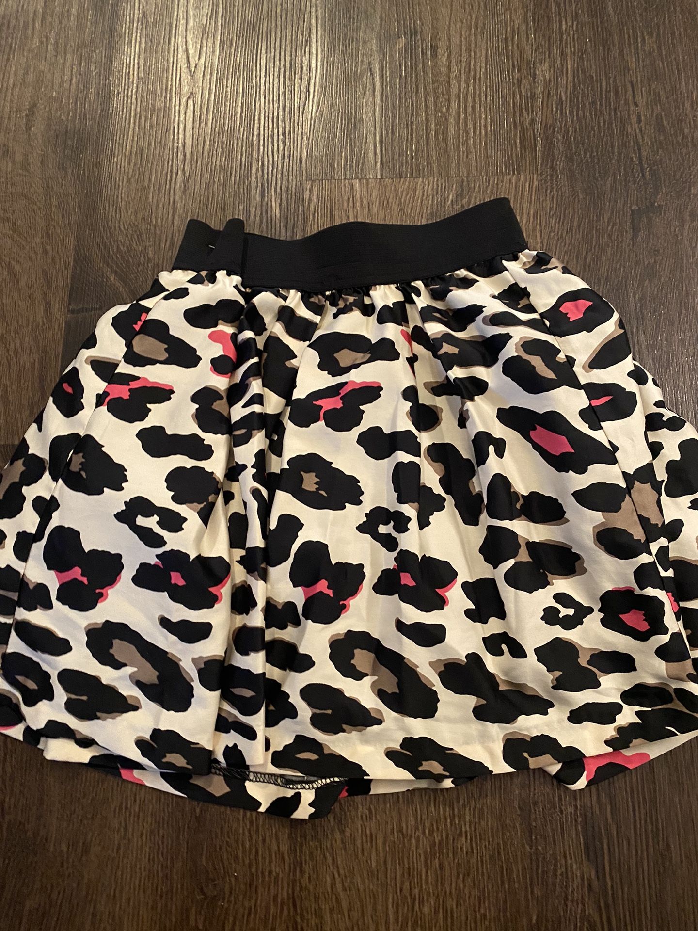 Girls Cheetah Skirt Size 10 By Twenty One #1