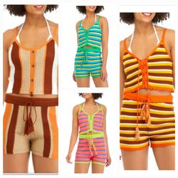 New Almost Famous Crochet Sets Size XL $20 Each 