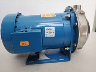 GOULDS 1MS1D5D4 STAINLESS 3/4 HP CENTRIFUGAL WATER PUMP 208-230/460V A

