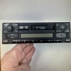OEM Volkswagen VW Radio Cassette AM FM