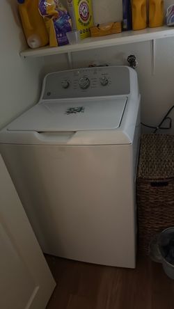 GE washer and dryer