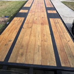 40’ Gooseneck Trailer with Mega Ramps