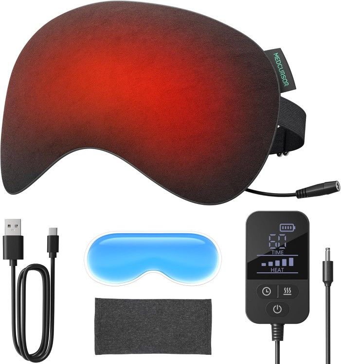New Heated Eye Mask