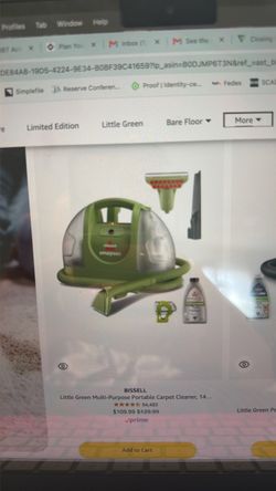 New bissell carpet cleaner