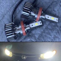 H11 LED LIGHTS 6000K BRIGHT WHITE  $25