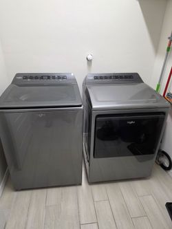 Whirlpool Top Load Washer and Dryer Electric