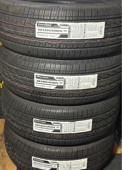 275/55R20 Firestone Destnation LE3 113H. 4 New tires