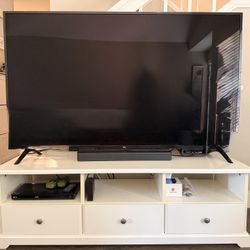 TV Shelf White