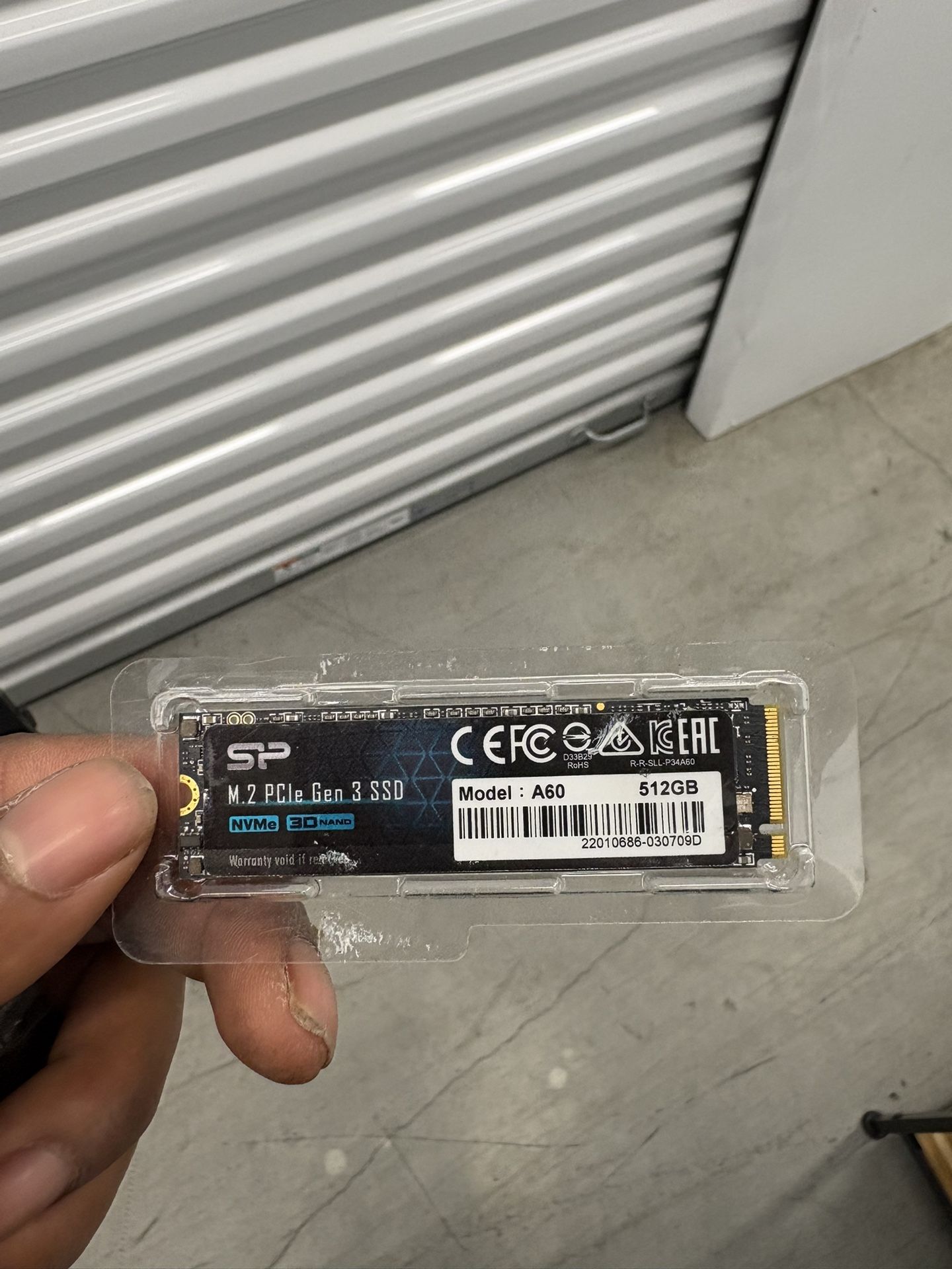 M.2 PCle Gen 3 SSD 512GB 