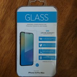 New GLASS Tempered Screen Protector for iPhone 12 Pro Max