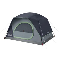 Coleman Skydome 2 Person Camping Tent 5-Min Setup New Sealed