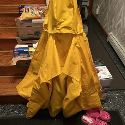 XL Weather-rite 7320 Waterproof Hooded/detachable Rain Jacket 