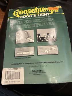 Goosebumps Book With Flashlight, Special Edition #2