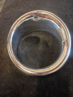 1949 Lincoln Cosmopolitan Chrome Headlight Bezels L-S -R-S.  Original Equipment