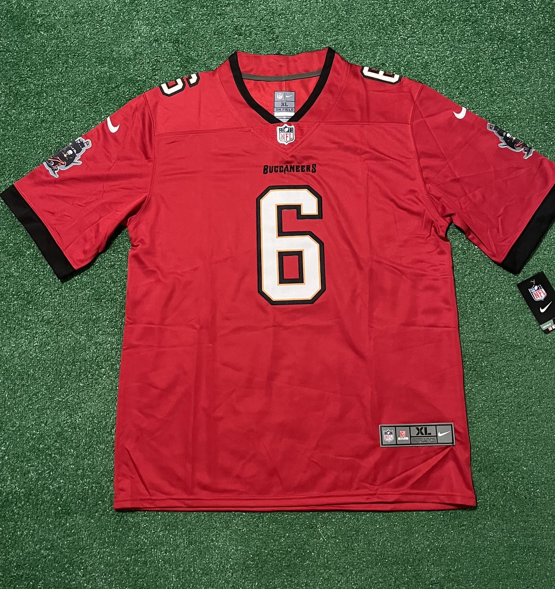 Tampa Bay Buccaneers Baker Mayfield Red Jersey
